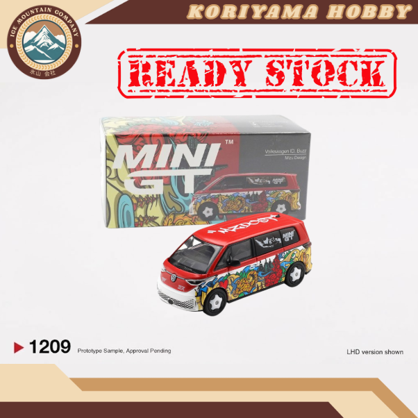 Mini GT 1209 Volkswagen ID. Buzz Mizu Design MiniGT