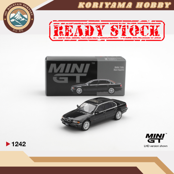 Mini GT 1242 BMW 750IL Black Sapphire MiniGT