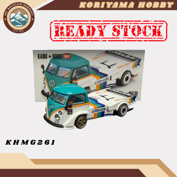Mini GT Kaido House 261 Volkswagen T1 GReddy Pickup V1 MiniGT
