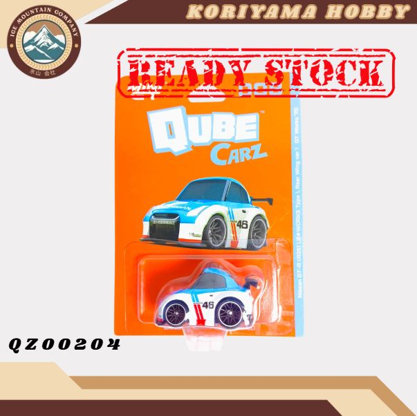 Qube Carz By Mini GT Batch 2 Nissan GTR Kenmeri BRE Blue LBWK Liberty Walk Cube Cars MiniGT Choro