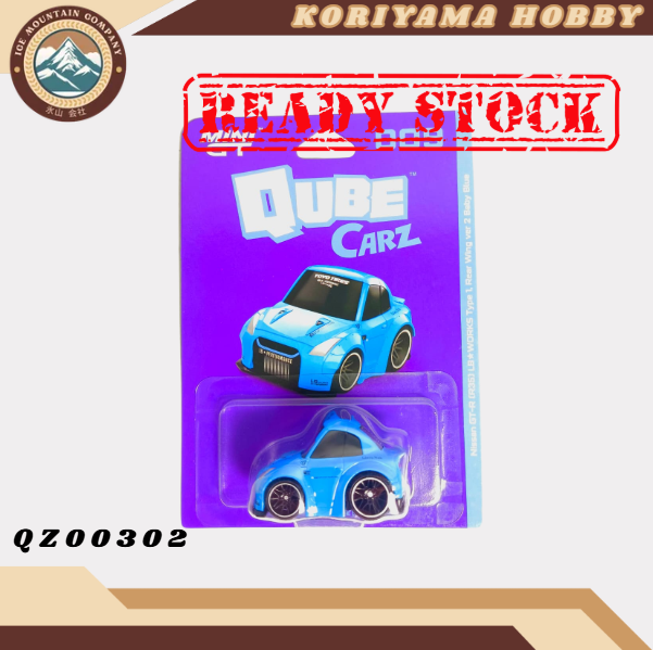 Qube Carz By Mini GT Batch 2 Nissan GTR Kenmeri BRE Blue LBWK Liberty Walk Cube Cars MiniGT Choro