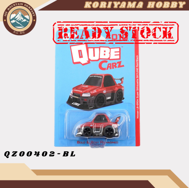 Qube Carz By Mini GT Batch 3 LBWK Liberty Walk Nissan GTR ER34 Toyota Supra Lamborghini Porsche åçCube Cars MiniGT Choro