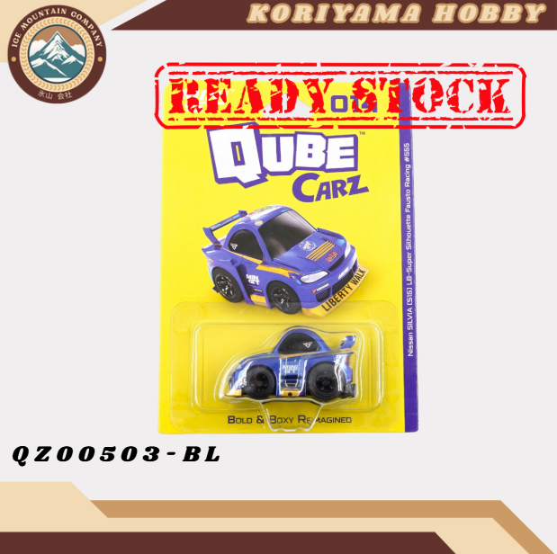 Qube Carz By Mini GT Batch 3 LBWK Liberty Walk Nissan GTR ER34 Toyota Supra Lamborghini Porsche åçCube Cars MiniGT Choro
