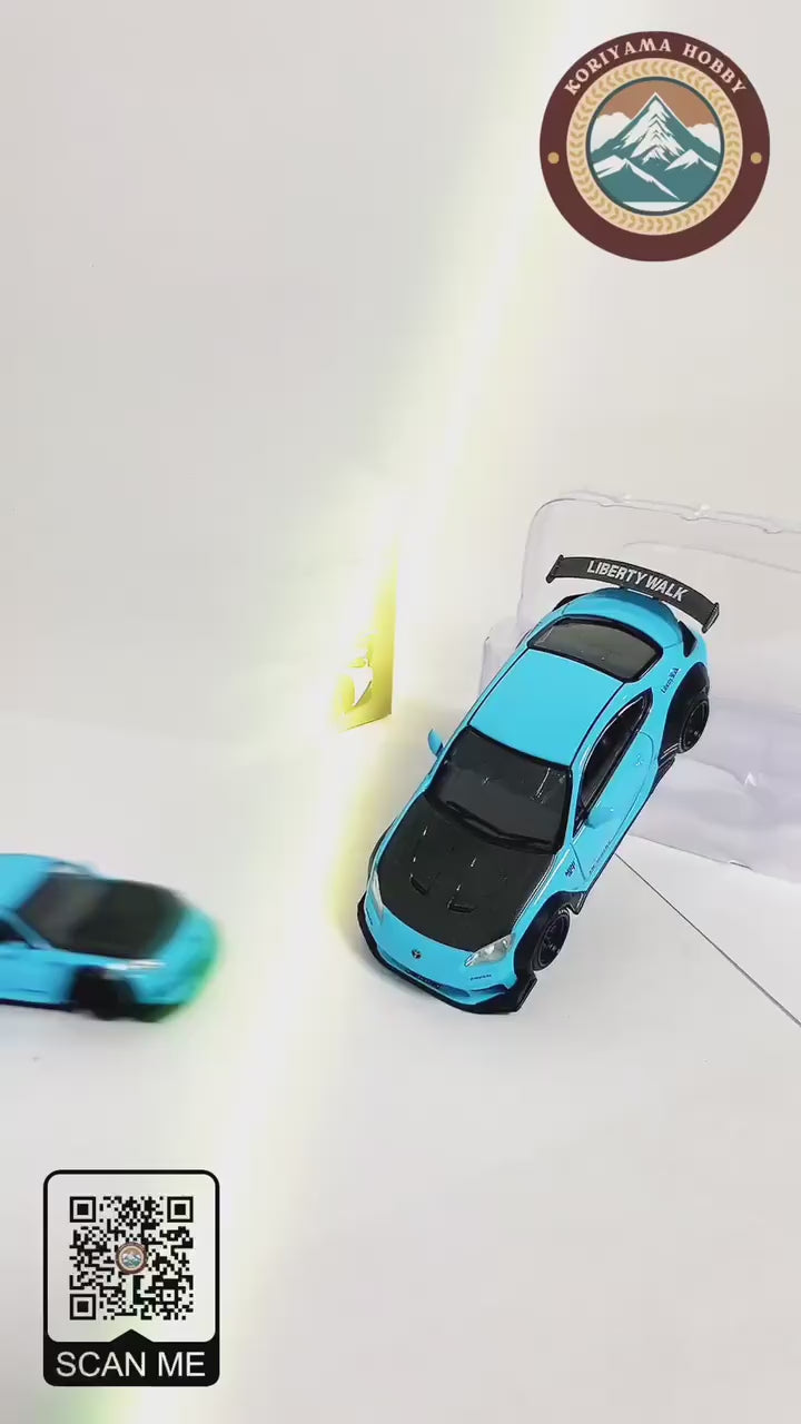 Mini GT 873 Toyota GR86 LB★Nation Baby Blue RHD MiniGT