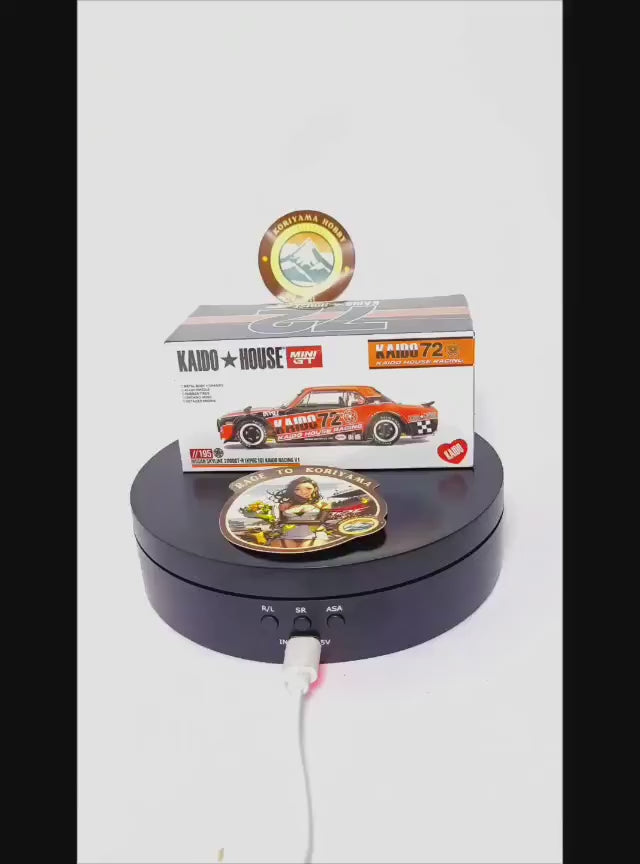 Mini GT Kaido House 195 Nissan Skyline 2000GT-R (KPGC10) Kaido Racing V1 MiniGT