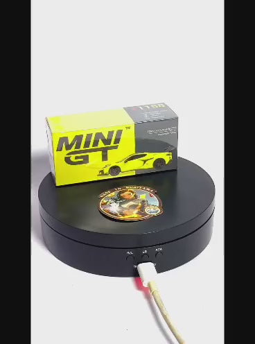Mini GT 1158 Chevrolet Corvette ZR1  Accelerate Yellow MiniGT